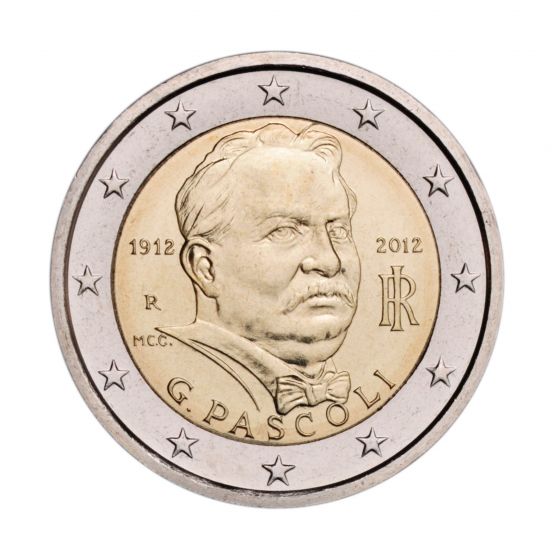 2 euro Centenario della scomparsa di Giovanni Pascoli (1912-2012)