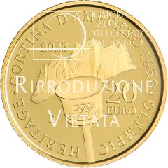 20 euro La Storia delle Olimpiadi in Italia - Cortina 1956