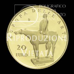 20 euro Serie Europa delle Arti - Italia - Marino Marini