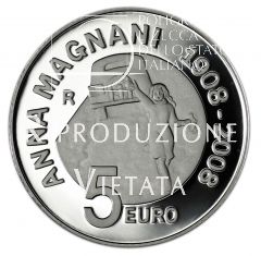 5 euro 100° Anniversario della nascita di Anna Magnani