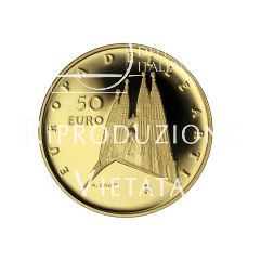 50 euro Spagna - Antoni Gaudí - Serie Europa delle Arti
