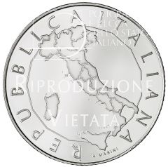 5 euro 50° Anniversario dell’istituzione delle Regioni a statuto ordinario