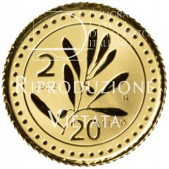20 euro La riedizione della Lira – 2 Lire 
