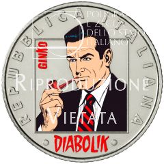 5 euro Serie Fumetti: Diabolik - GINKO