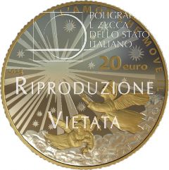 20 euro 700° Anniversario della scomparsa di Dante Alighieri - Paradiso