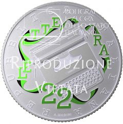 5 euro Serie Eccellenze Italiane – Olivetti Lettera 22 VERDE