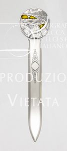  Tagliacarte con Medaglia Calendario - 2009 - Letter opener with Calendar Medal