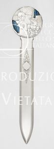 Tagliacarte con Medaglia Calendario - 2012 - Letter opener with Calendar Medal 
