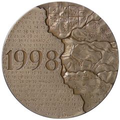 Medaglia Calendario 1998 Bronzo