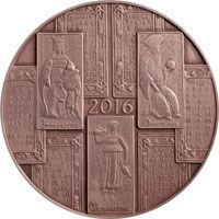 Medaglia Calendario 2016 Bronzo