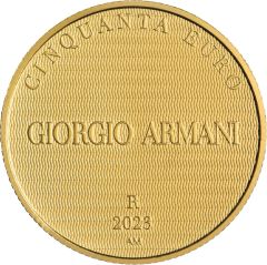 50 euro Eccellenze italiane: Giorgio Armani 