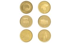 20 euro La storia delle Olimpiadi in Italia - TRITTICO Cortina 1956, Roma 1960, Torino 2006