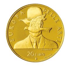 20 euro Serie Europa delle Arti - Belgio - René Magritte