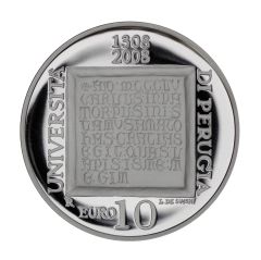 10 euro 700° Anniversario della Fondazione dell’Università di Perugia