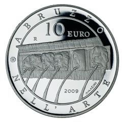 10 euro Abruzzo nell’Arte - L'Aquila