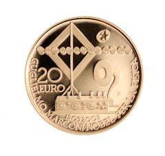 20 euro 100° Anniversario del Premio Nobel a Guglielmo Marconi - Serie Europa Star Programme