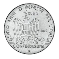 5 euro Centenario Confindustria