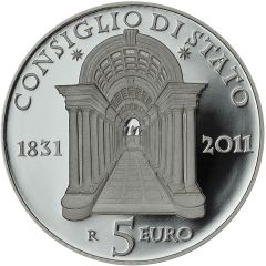 5 euro 180° Anniversario del Consiglio di Stato