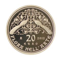 20 euro Medioevo Serie Flora nell'Arte