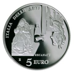 5 euro Recanati - Marche Serie Italia delle Arti