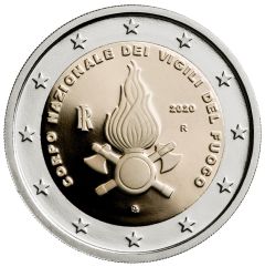 2 euro Vigili del Fuoco