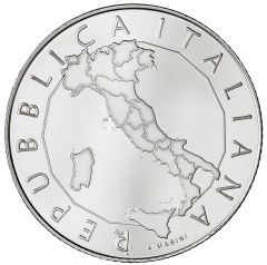 5 euro 50° Anniversario dell’istituzione delle Regioni a statuto ordinario
