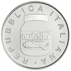 5 euro Serie Eccellenze Italiane - NUTELLA® del Gruppo Ferrero - BIANCA