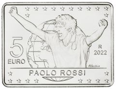 5 euro  40° Anniversario Italia Campione del mondo - Paolo Rossi 
