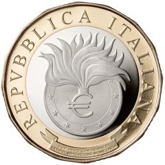 5 euro 30° Anniversario dell’istituzione del Comando Carabinieri Antifalsificazione Monetaria
