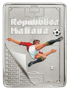 5 euro Serie Eccellenze Italiane - FIGURINE PANINI - ROSSA