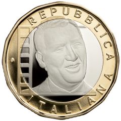 5 euro Serie Grandi Artisti Italiani - Alberto Sordi 