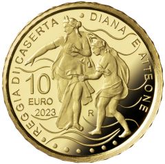 10 euro Serie Fontane d’Italia - Fontana di Diana e Atteone - Reggia di Caserta