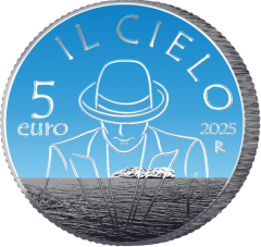 5 euro silver Italian Songs Series – Il Cielo by Renato Zero