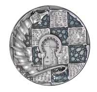 Medaglia Calendario 2008 Argento