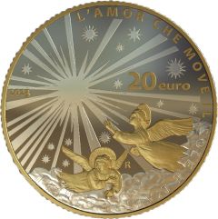 20 euro 700° Anniversario della scomparsa di Dante Alighieri - Paradiso