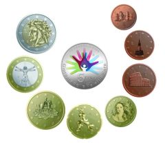 Serie annuale 9 pezzi 2024 - 25° Anniversario della fondazione della Federazione Italiana Malattie Rare 