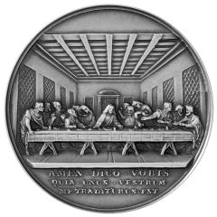 Medaglia CENACOLO Argento - LAST SUPPER medal Silver