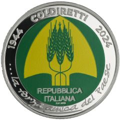 4 euro 80° Anniversario della costituzione della Coldiretti