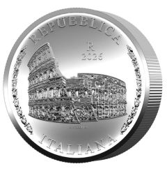 25 euro The Flavian Amphitheatre – Colosseum – 1 kg 999 Silver