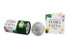 0.25 euro Flora and Fauna Series - the Lily – Roll of 20 coins 1 oz 999 Silver