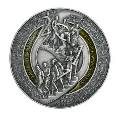 MEDAGLIA CALENDARIO ARGENTO - 2017 - CALENDAR MEDAL SILVER