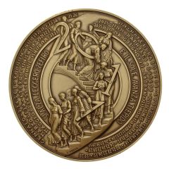 MEDAGLIA CALENDARIO BRONZO - 2017 - CALENDAR MEDAL BRONZE 