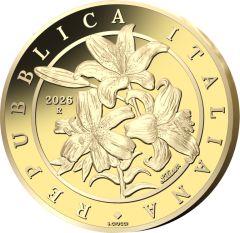 0.75 euro Flora and Fauna Series - the Lily – 1/10 oz 999,9 Gold