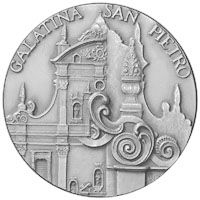 Medaglia GALATINA - Cattedrale Argento / Silver