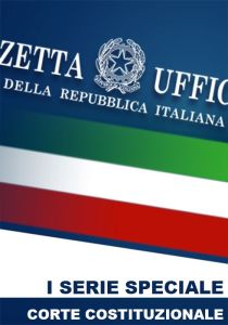 I Serie Speciale - Corte Costituzionale