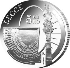 5 euro City of Lecce: Roman Baroque Art - Silver