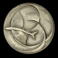 Medaglia Calendario 1987 Argento