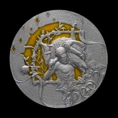 Medaglia Calendario 2002 Argento