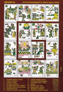 FOGLIETTO ERINNOFILO SCOPERTA DELL' AMERICA 1492-1992