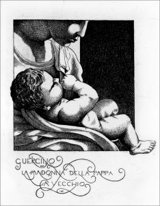 Stampe d’arte: il bulino - MADONNA CON BAMBINO